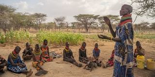 Turkana women