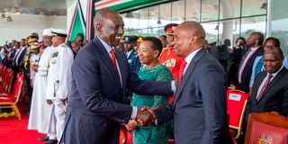 William Ruto and Kithure Kindiki