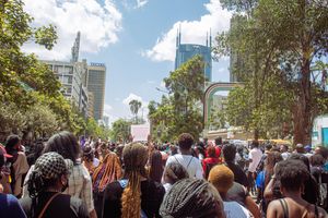 femicide march kenya women