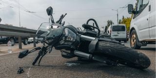 motorcycle accident photo