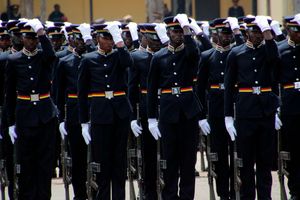 Police recruits 