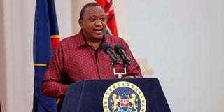 Former President Uhuru Kenyatta