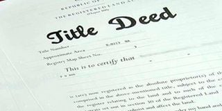 Title deed