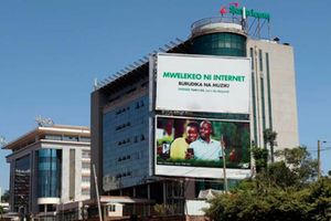 The Safaricom head office in Nairobi