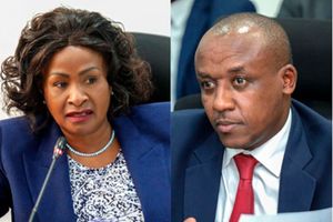 Wavinya Ndeti and Mutula Kilonzo Jr.