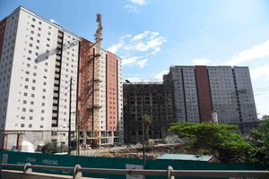 The affordable housing project in Pangani, Nairobi.