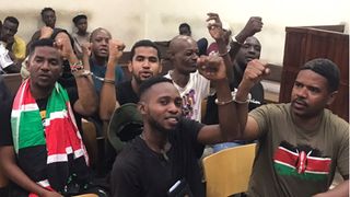Activists arrested during anti-abduction demos at the Mombasa Law Court