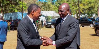 William Ruto and Moses Wetang'ula