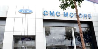 CMC Motors Group's showroom on Lusaka Road, Industrial Area