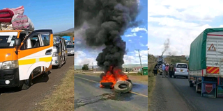 Protesting herders