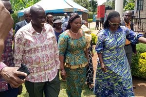 Rigathi Gachagua and Martha Karua