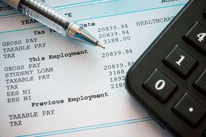 Pay slip