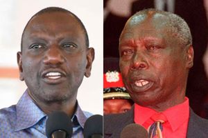 William Ruto and Daniel arap Moi