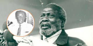Jomo Kenyatta and Eliud Mahihu