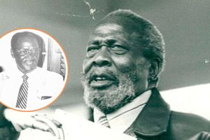 Jomo Kenyatta and Eliud Mahihu