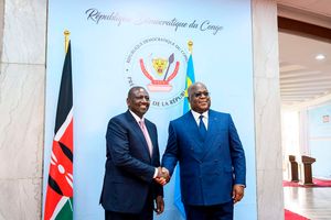 Félix Tshisekedi and William Ruto