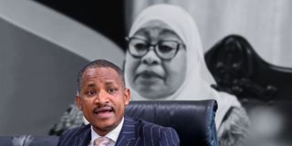 Babu Owino Tanzanian President Samia Suluhu