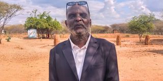 Robert Aule, a volunteer male midwife from Tiaty, Baringo County