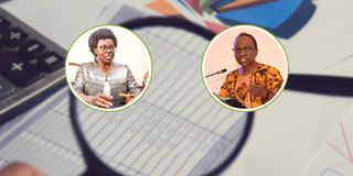 Controller of Budget and Margaret Nyakang’o and Auditor-General Nancy Gathungu