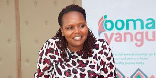 Sheila Waweru, Acting CEO of the Affordable Housing Board.