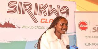 Women’s 10km world record holder Agnes Jebet Ng’etich