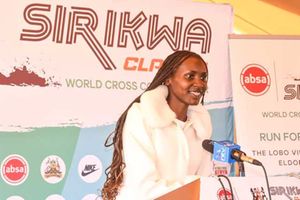 Women’s 10km world record holder Agnes Jebet Ng’etich