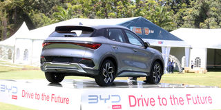 The brand-new all-electric BYD Atto 3