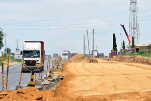 Road construction 