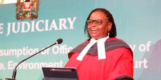 Chief Justice Martha Koome.