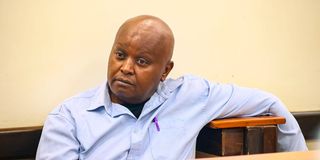 Businessman Charles Chege waititu