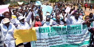 Clinical officers strike