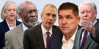 Meg Whitman, Johnnie Carson, Robert Godec