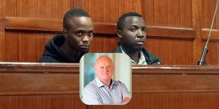 Campbell Scott murder suspects Albunus Mutinda Nzioki and Alex Mutua Kithuka