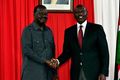 William Ruto and Raila Odinga
