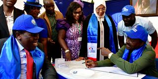  Kalonzo Musyoka and Eugene Wamalwa 