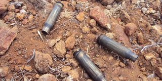 spent cartridges 