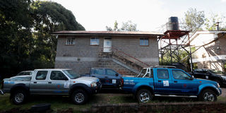 USAID vehicles in kenya