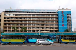 General Post Office (GPO) building along Kenyatta Avenue,