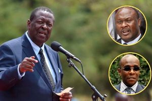 Musalia Mudavadi, Barrack Muluka and Godfrey Kanoti