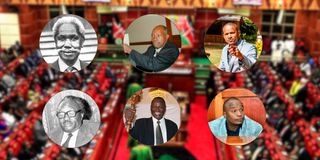 collage of Kenyan MPs