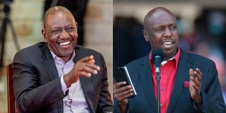 William Ruto and Gideon Moi