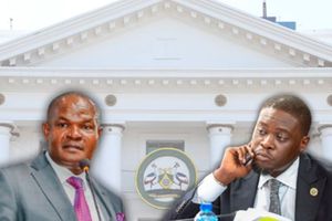 Johnson Sakaja and Kennedy Ng’ondi