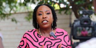 Mwea MP Mary Maingi