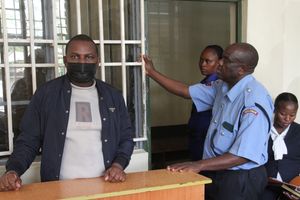Bruno Oguda Obodha at the Mavoko Law Court 