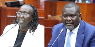 Hanna Wendot Cheptumo and Geoffrey Ruku