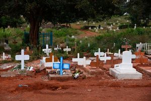 Langata Cemetery in Nairobi
