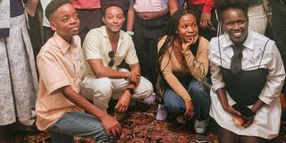 Kenyans in the US meet elite marathon runners at an event held in Boston, Massachusetts