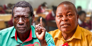 Collins Oyuu and Akelo Misori