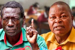 Collins Oyuu and Akelo Misori