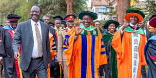 William Ruto and Bernard Chitunga